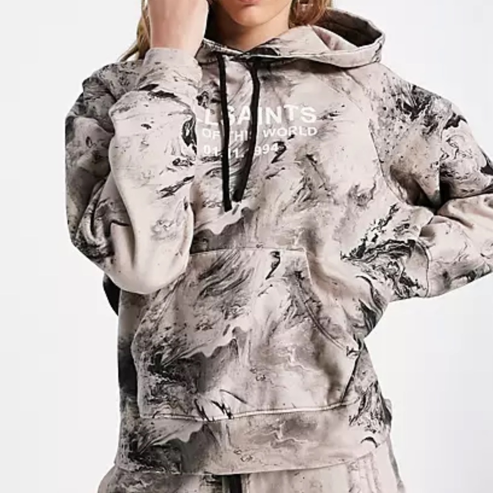 All Saints “out of this world” hoodie